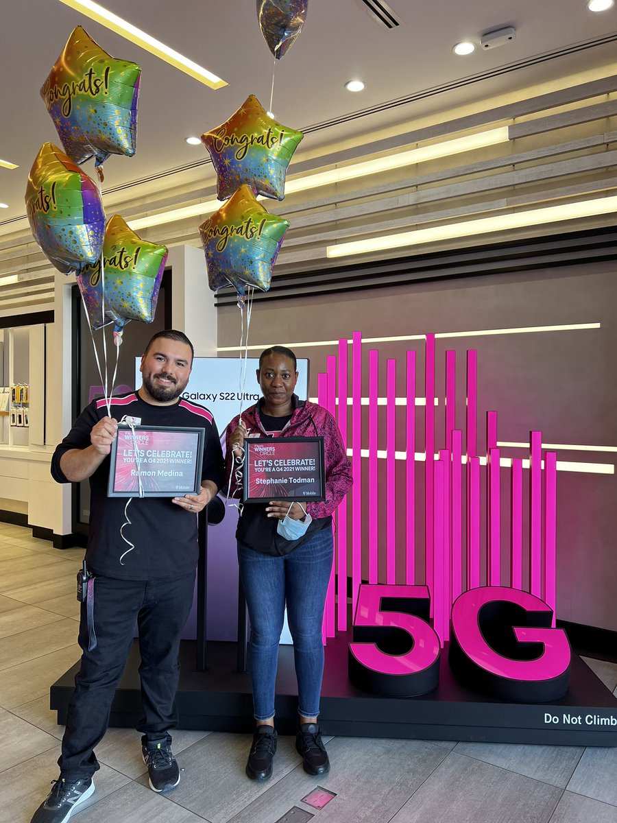 Huuuge Congratulations to <a href="/Ramonm2/">Ramon Medina</a> &amp; #StephanieTodman on being #3rdStreetPromenade Q4 Winner Circle Winners!! 🥳