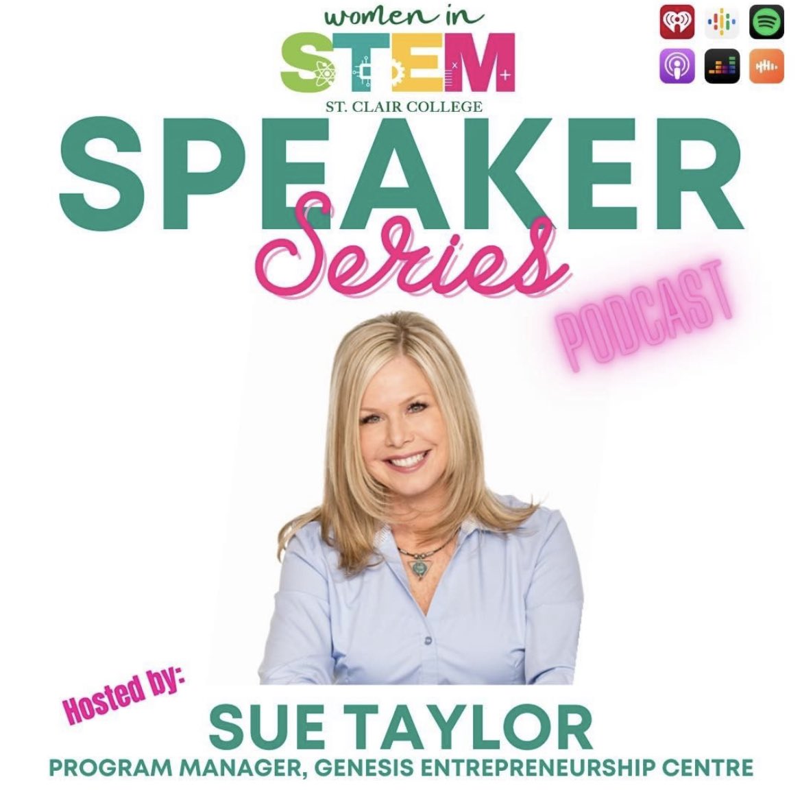 WEtechAlliance's tweet photo. Our friends at @genesis_stclair have launched their #WomenInSTEM podcast 🎙hosted by @suebeedootaylor. 

LISTEN HERE: https://t.co/MxSZoHlnBO https://t.co/zeZt3AFPZQ