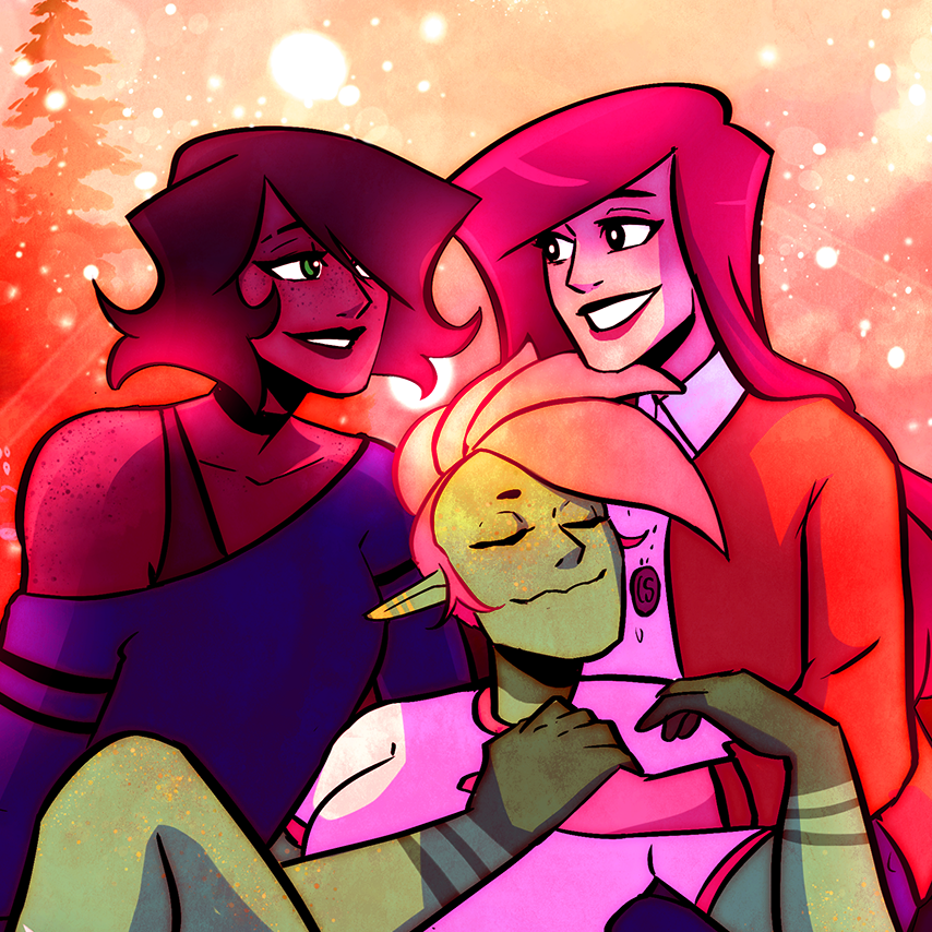 mundt_miranda's tweet photo. READ MY GAY WEBTOONS
❤️Muted | FINISHED 125 episodes - Supernatural/Drama
https://t.co/T424fobXFk
💙LoveBot | Co-created w/ my wife Chase | Ongoing - SciFi/Romance 
https://t.co/Ldl46P1gkt

SUPPORT / MERCH 
🧡https://t.co/Q69PuOManH
💛https://t.co/90vDB17z7l https://t.co/HZUjwGY4gf