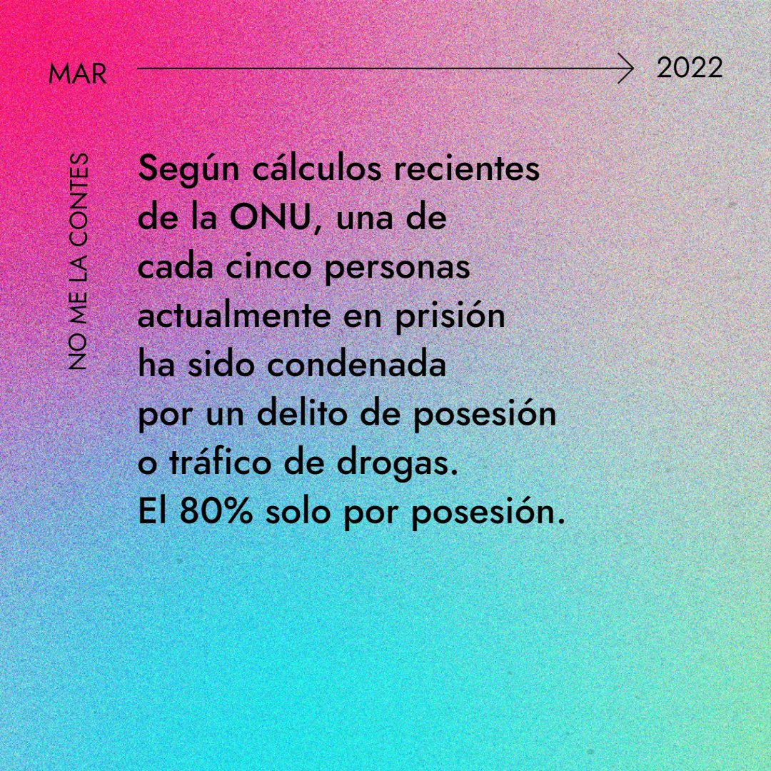 revistamate's tweet photo. #NMLC | ▶️ ¿Para qué sirve la criminalización? 🧐
❌ Con la excusa de querer desalentar el consumo, el control de drogas se ha centrado tradicionalmente en imponer castigos penales a les involucrades en el mercado ilícito.
(👇🏽) https://t.co/euSNrx9kCX