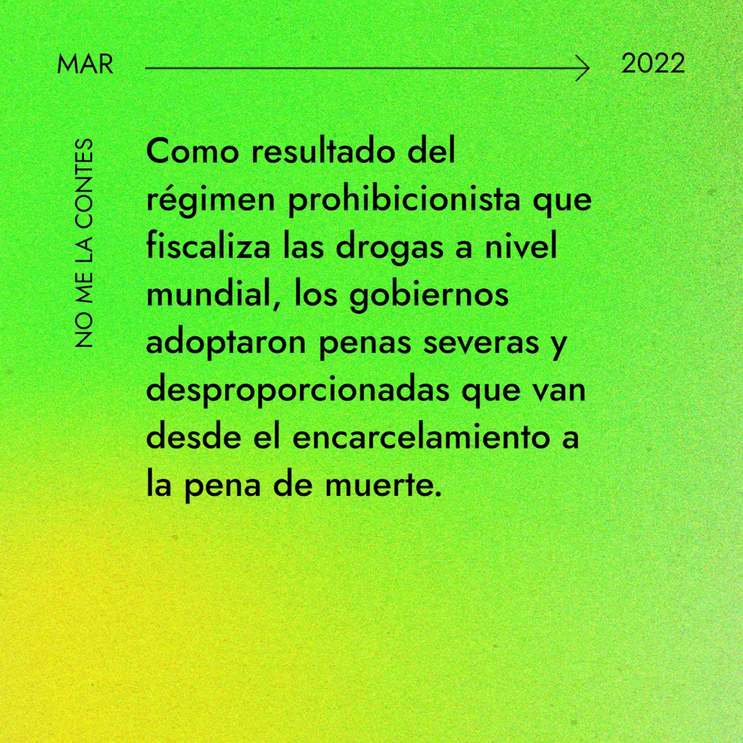 revistamate's tweet photo. #NMLC | ▶️ ¿Para qué sirve la criminalización? 🧐
❌ Con la excusa de querer desalentar el consumo, el control de drogas se ha centrado tradicionalmente en imponer castigos penales a les involucrades en el mercado ilícito.
(👇🏽) https://t.co/euSNrx9kCX