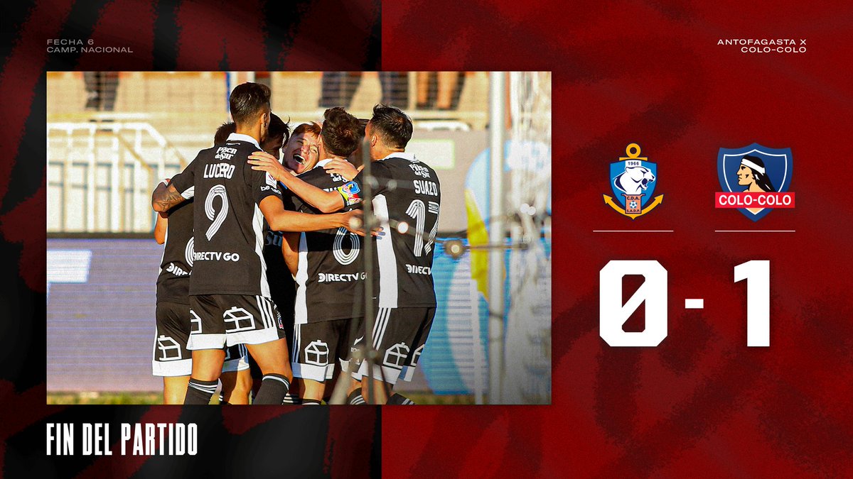 ColoColo's tweet photo. ⏰ ¡Final en el Zorros del Desierto! 

Ganamos con anotación de Gabriel Costa y nos llevamos los 3 puntos a casa 💪🏼⚪️⚫️ 

#VamosColoColo 🤟🏼
#VamosPorTodo 👊🏼 https://t.co/hUUXeMEk1P
