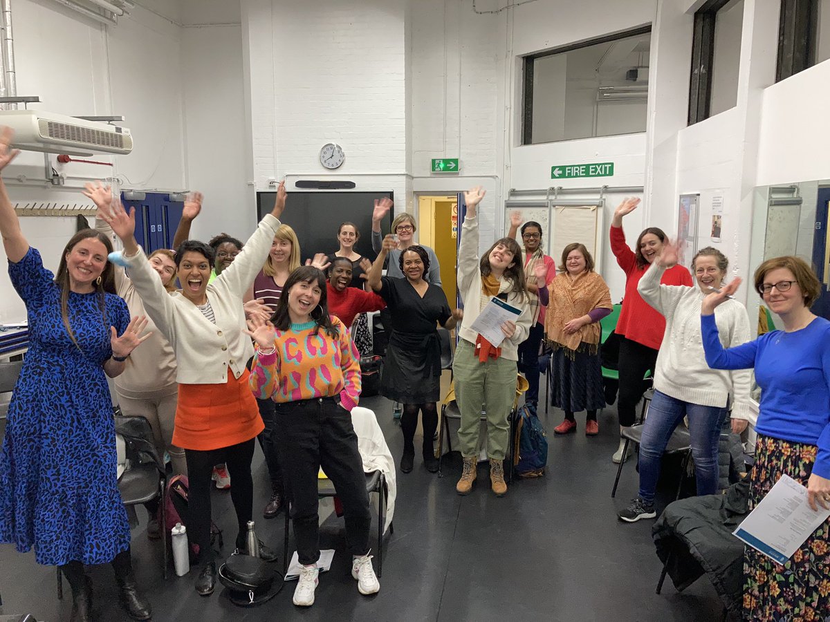 katierosewindow's tweet photo. So fantastic to be back singing in person with Breathe Harmony NHS Staff Choir. Such a great honour to be working with @mycoolking & @BreatheAHR - very excited about our (sold out!) concert on April 8th 🤩🌟🎶 https://t.co/XnQFjijIMm