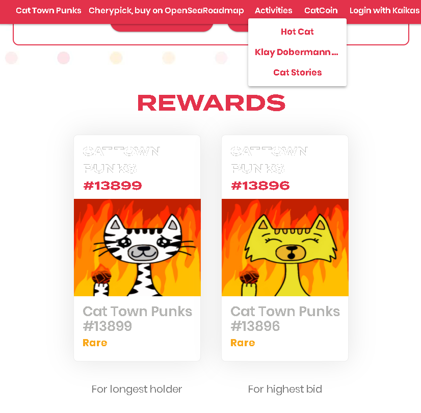 CryptoWadget's tweet photo. CATC will be returned when the game is over
with 20% increasing amount !!
광클 자신있으면 드루와 ~ HOTCAT 매시간 도전
https://t.co/BcUHCCbu6C
이게 된다고 ?
레전더리 채굴을 넘어서는 CATC 불리기 !
#BiddingGame #AuctionGame #NFT #Klay
#NFTCommunity https://t.co/k0RZEImmmH