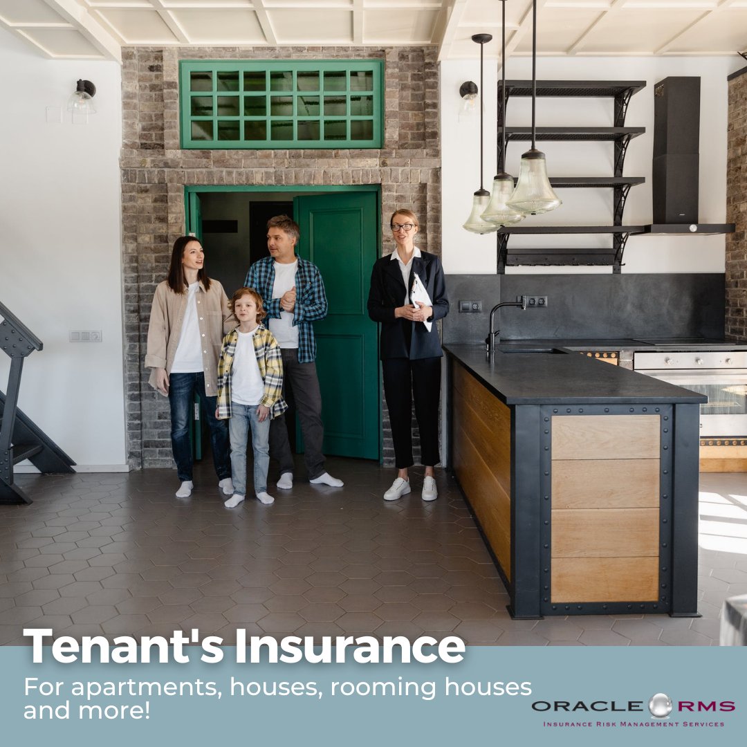 OracleRMS's tweet image. A good tenant has insurance. A smart tenant makes sure they are paying the best price. Let us assist you! #OracleRMS