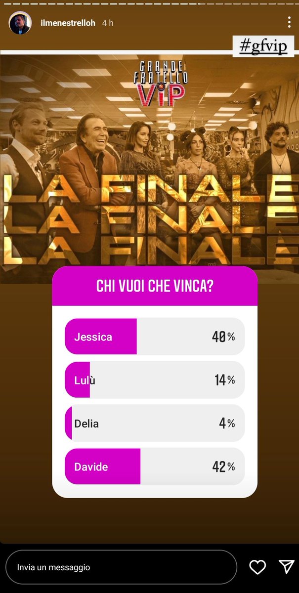 Fra23804321's tweet photo. #Ilmenestrelloh
La situazione va così 😬 #gfvip #jerù https://t.co/MR4BsmwnGN