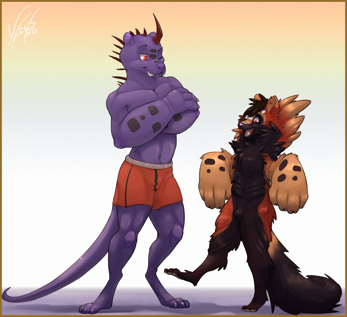 uriel2sb's tweet photo. My fur doesn't look bad on her (gif for @Sphynxhibition1 )

#furryartist #fur https://t.co/ds09nYJZjF