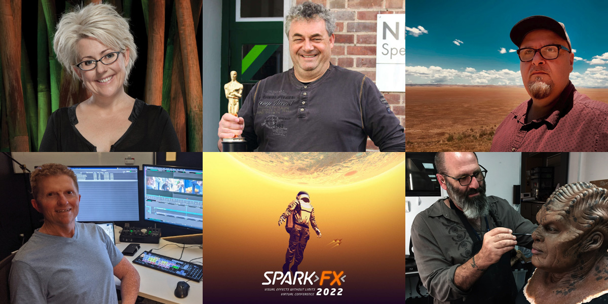 beforesmag's tweet photo. Here's a special preview of the track I'm running this year at @SparkCG's #SPARKFX2022, which starts this week! My sessions are all about how filmmakers in different depts interact with VFX #alexproyas #kymbarrett #mattvilla #gerdnefzer #howardberger https://t.co/XJrO6ze2N9 https://t.co/q4L8JdF5Nr