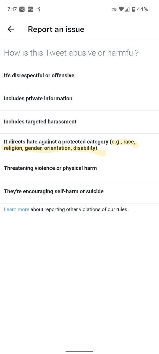 jayneoc's tweet photo. I tried to report a tweet threatening women with violence. Weirdly, Twitter cares more about gender and orientation than biological sex. Anyone surprised? #IStandWithJKRowling #genderisnotsex https://t.co/jDrH9xcIOA