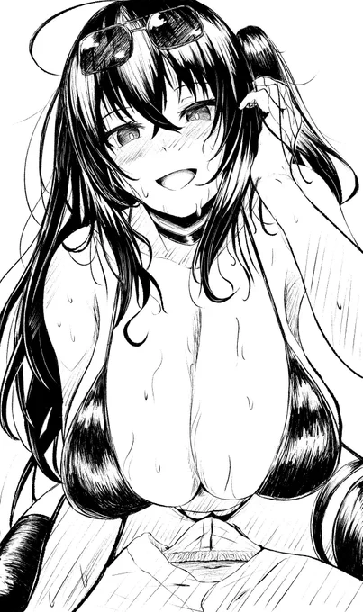 #見た人も無言で黒髪美少女貼れ 