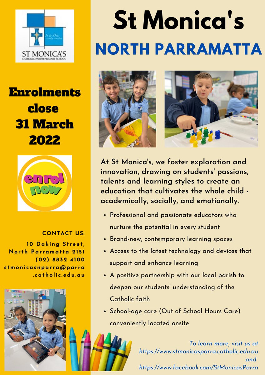 Accepting enrolments NOW for 2023!