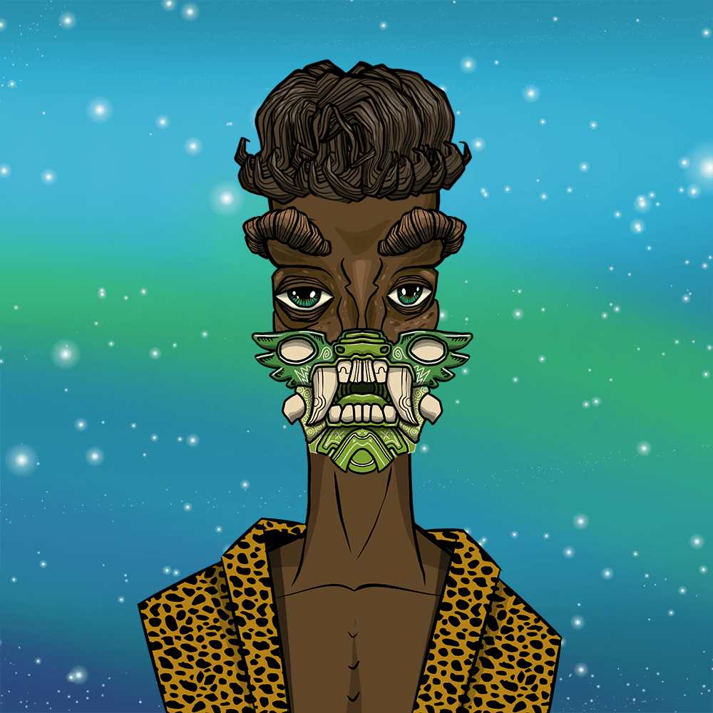 Very happy to finally join the <a href="/BohemiaArtFair/">Bohemia Art Fair🤙| Fabulosa</a> family. Scooped up this guy today. Love the mask