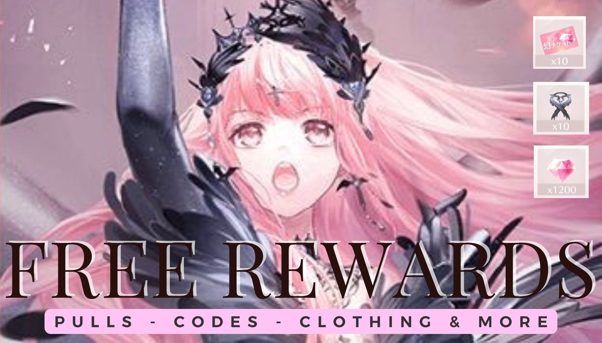m3n3rvaa's tweet photo. Angel×Demon all free rewards, including pulls clothing pieces and more ! check it out snd hope it helps soothen the upsetness🍎 https://t.co/snb9ehBu6B
#shiningnikki #angel #demon https://t.co/CJG0rSuHTg