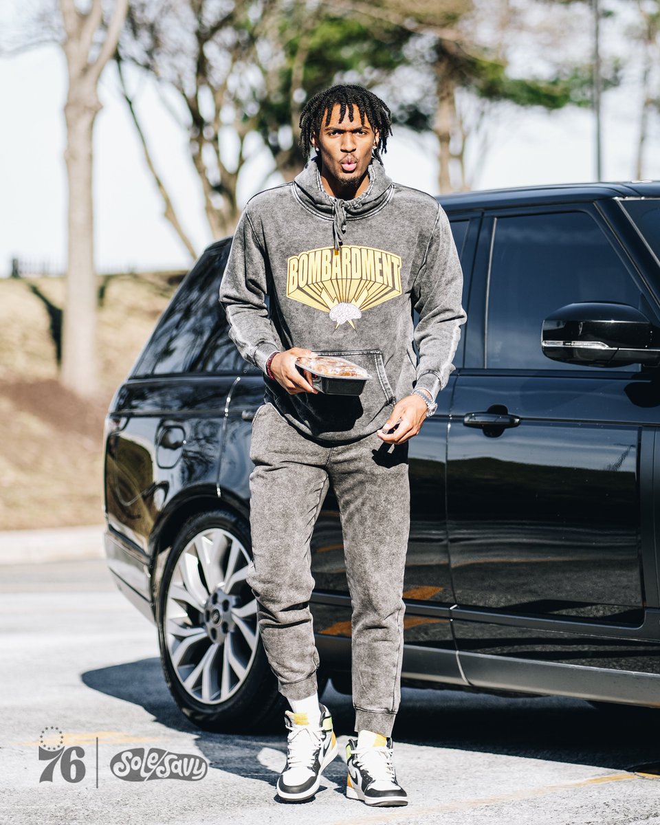 sixers's tweet photo. Rese brought the heat! 🔥 https://t.co/0hXmQzQSIm