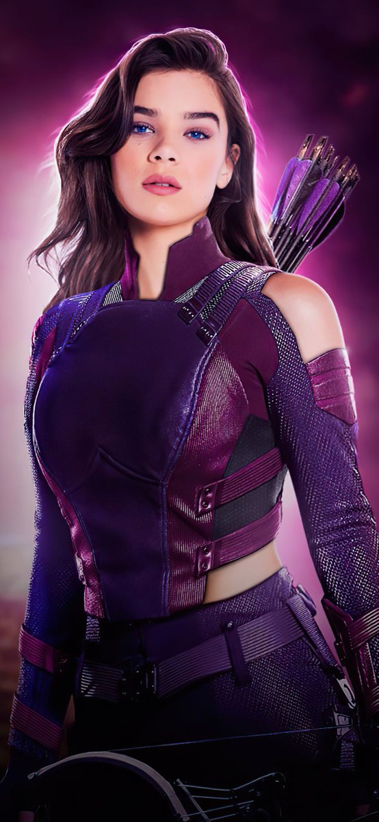 TrHailee's tweet photo. Hailee Steinfeld wallpaper 💜🏹
#Day835
#Hawkeye
#katebishop https://t.co/rwsJdcNlvN