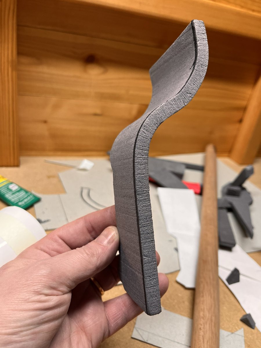 kerry_truman's tweet photo. I have one of those brains that appears to never switch off from work.. so if I want to test out shaping foam for a student project @ 10pm of an evening, then thatโs what I am going to do.. helps of course if you have a #makerSHED at the top of the garden..!? #productdesign ๐๐ https://t.co/f3RbAqvZPq