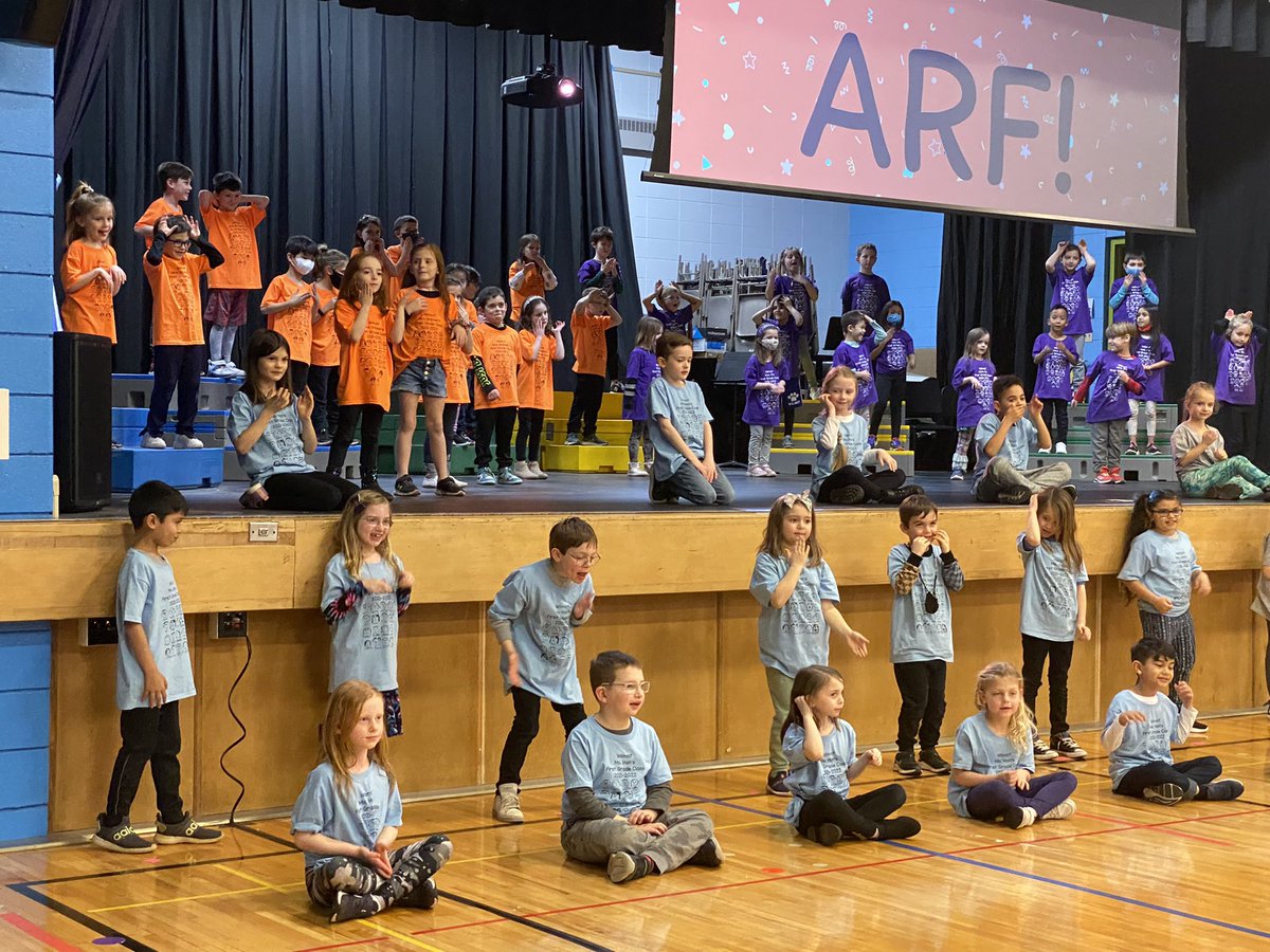 #wilmot109 #engage109 Wow!!! Wilmot first graders present “Arf” their fabulous music concert!!!