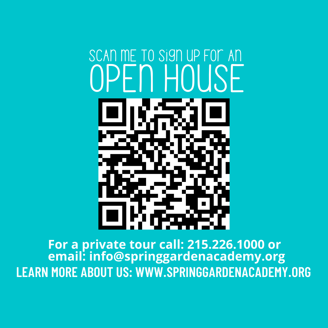 NgmPhilly's tweet photo. Sign up for an #OpenHouse at 17th &amp; Tioga for our Prek-8th Grade classes 

Sign up online: https://t.co/ecnZGec5Hd
or Scan the QR CODE

Spring Garden Academy
📍 3501 N. 17th Street, Philadelphia, PA 19140
☎️ 215.226.1000
💻 https://t.co/JZ3M5MiG5P
📧 info@springgardenacademy.org https://t.co/w0GS7doOXf