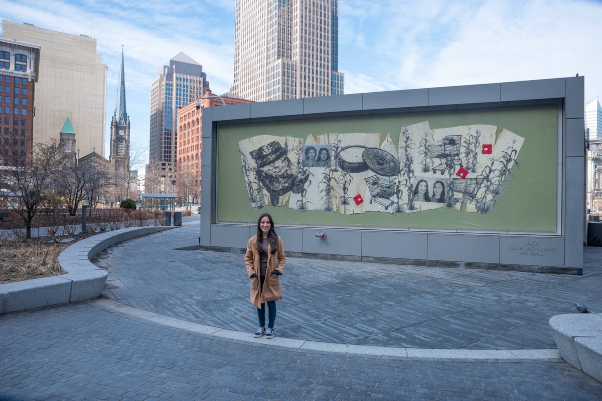 CLEPublicSquare's tweet image. My Sister’s Tortillas by J. Leigh Garcia

" . . . when we make tortilla-based meals together, we feel connected to each other and the generations of sisters before us who have enjoyed this food together." #LandFormCLE

📸 @perkoski 
📣 @cleveLANDstudio 
John P. Murphy Foundation