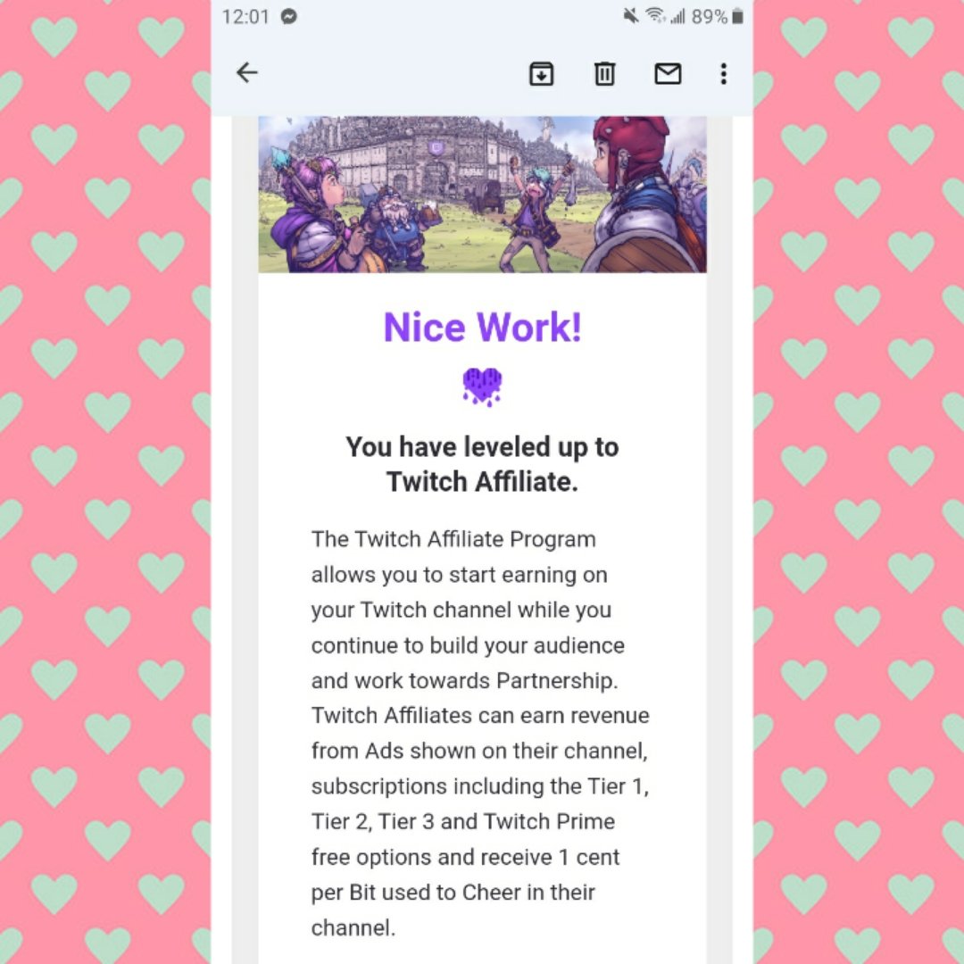 Coral_Nebula's tweet photo. I'm moving up slowly guys 💜💜💜
I am now a #twitchaffiliate #affiliate #ididit #comecheckitout #deadbydaylight #PlayStation #SupportSmallStreamers #gamergirl https://t.co/KWlG50KTL0