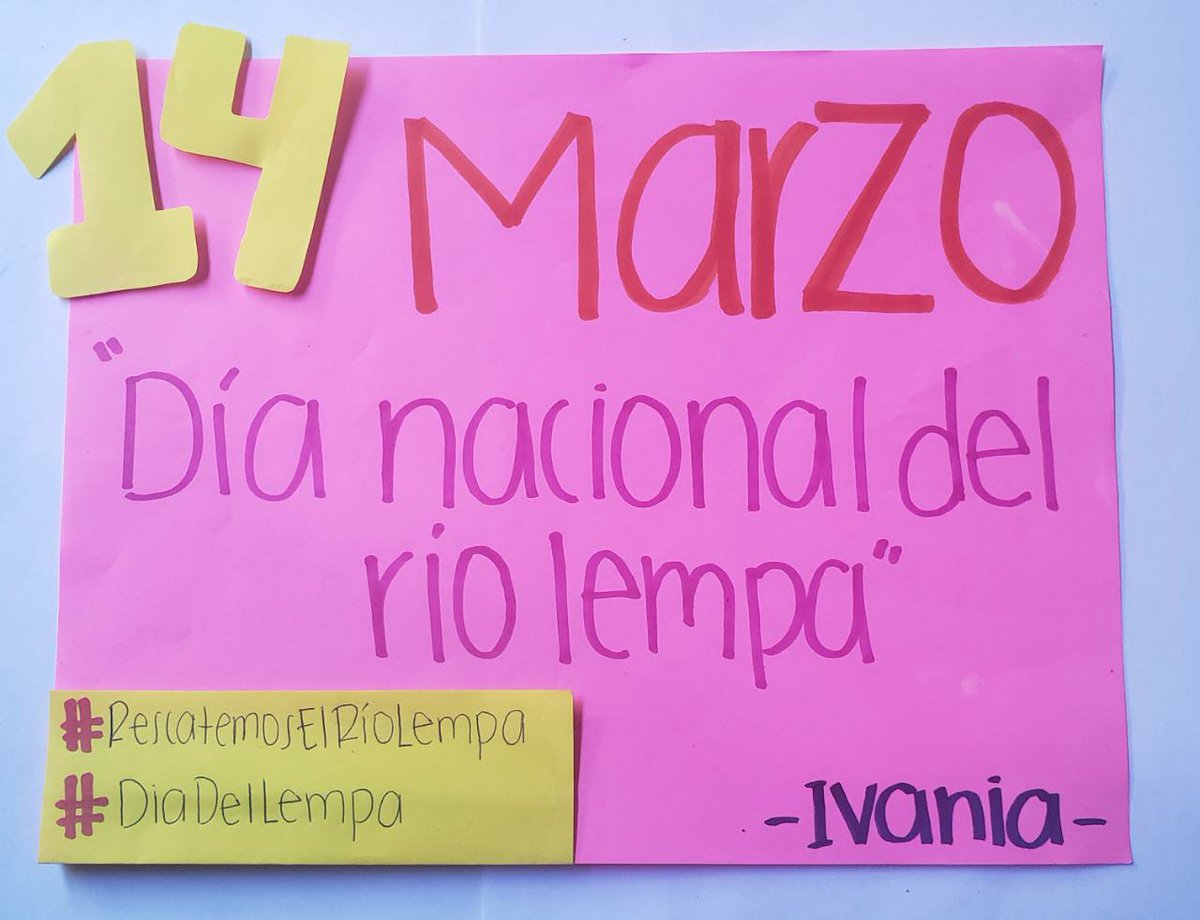 Peace2world_org's tweet photo. En el marco del día nacional del Río lempa, nos sumamos a los esfuerzos de @RedRioLempa en impulsar iniciativas y trabajar por rescatar el río lempa.
-
-
#RescatemosElRioLempa #DiaDelLempa #Lempa #ELSalvador #P2WF #Peace2WorldFoundation https://t.co/tHv9pjI4CU