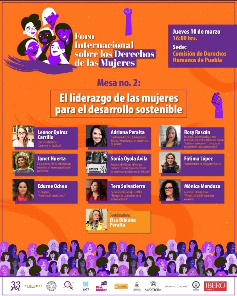 Provincia_33's tweet photo. Te compartimos la mesa de trabajo con el tema "El liderazgo de las mujeres para el desarrollo sostenible"  en el cual tuvimos la participación de Tere Salvatierra @AdrianaPeraltaS  @Rosy_Rascon @edurneochoa @elsabibianap 

Retransmisión vía Facebook
➡️ https://t.co/1k9zIOmfyB https://t.co/77L4gGrfDc