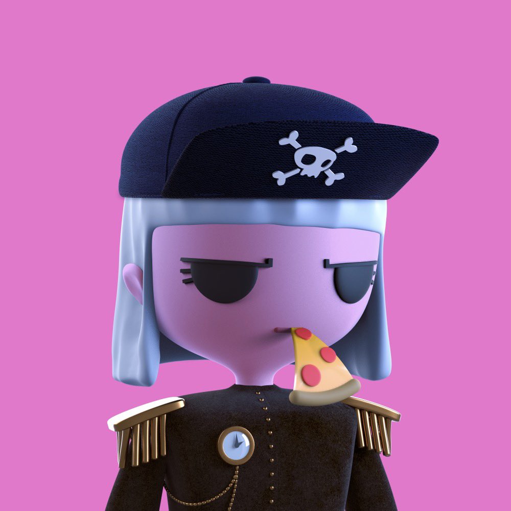 Happy Pi Day! 🍕Let’s celebrate with a Pizza Pi(rate) giveaway of one of our <a href="/PiratesMeta/">Pirates of the Metaverse 🔛 FLOW</a> !!🏴‍☠️

🤍LIKE
✅FOLLOW
🔁RETWEET
💃🏻TAG 2 FRIENDS

Winner announced in 48 hours🎉

#PiDay #PirateDrip #PizzaHeadz #NFTCommunity #NFTGiveaway