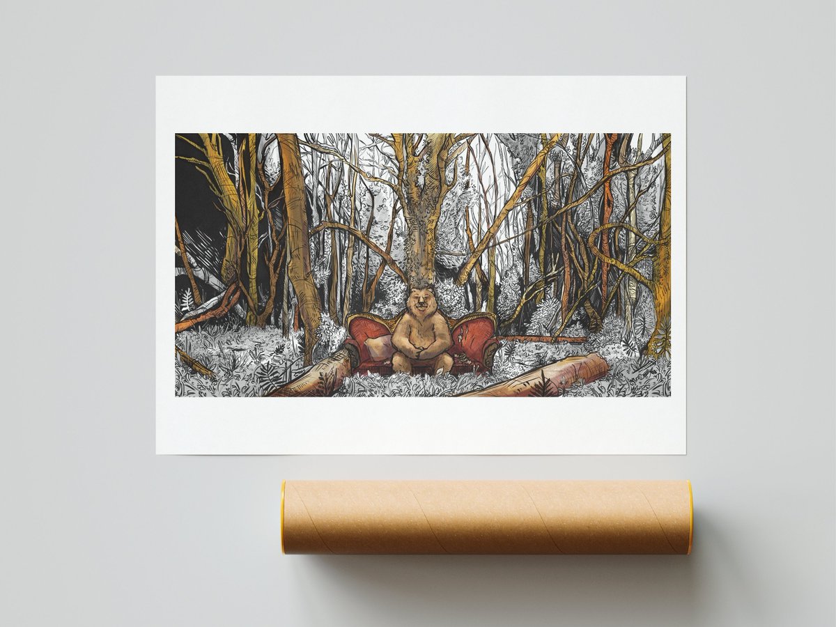 SaraZunda's tweet photo. 🐻✨ 30% off all prints until March 18th! I also have a ton of stickers, dice, art journals, and more available as well! 
https://t.co/evXgnP9dnH https://t.co/PnHA94RkDe