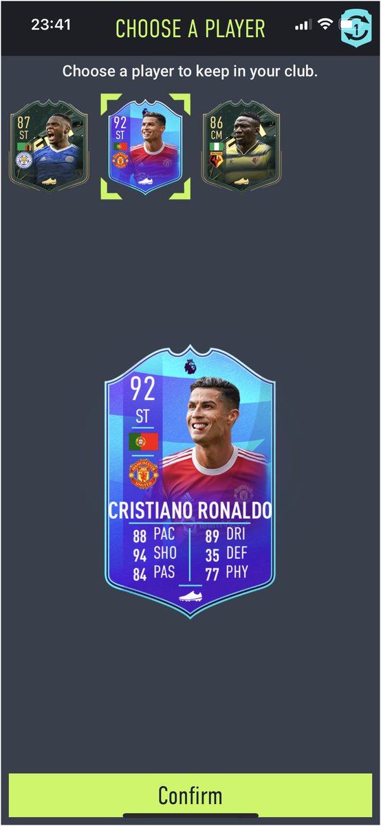 UndeniableB1's tweet photo. Up the boooooyyyyyyssss should I start steaming Fifa 22? @FIFAcom @EASPORTSFIFA @small_streamers #FUT #FIFA22 #FIFA #FUT22 #Ronaldo #CR7𓃵 https://t.co/bLnCnYxljD