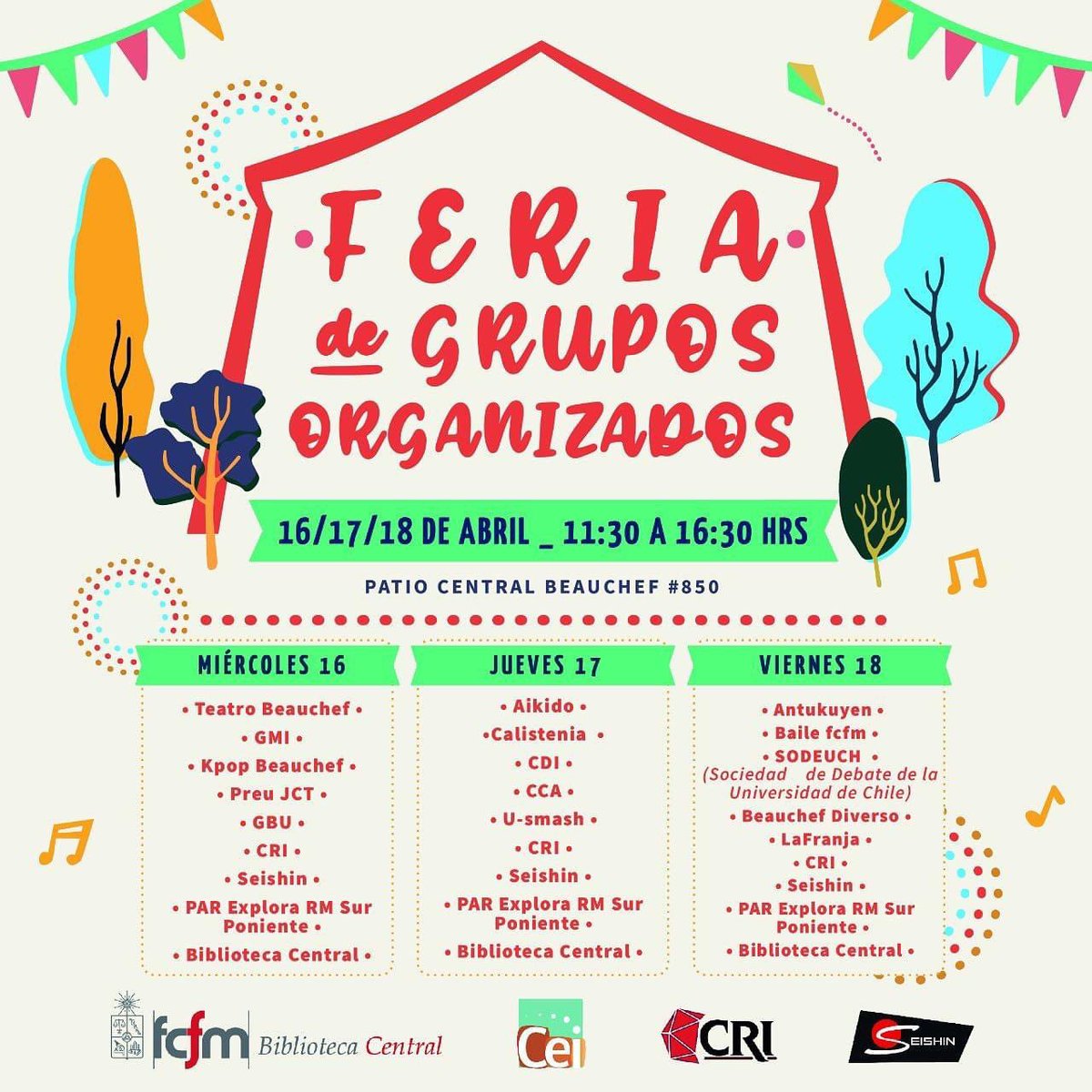 AntukuyenUCH's tweet photo. ☄️Empieza un nuevo año universitario y queremos invitarles a la feria de grupos organizados en la FCFM 🪐 Nuestro grupo estará el día viernes 18 de marzo desde las 11:30 hasta las 16:30 🤩 No duden en participar y hacer todas las preguntas que quieran! 🌌
#fcfm #uchile #ggoo https://t.co/c4mVq5TaUv