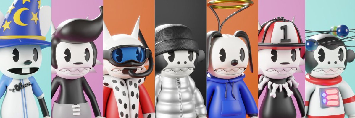 WL GIVEAWAY 
Toons By Illume x 3 WL spots
 
Tips:
 Follow @IllumeStudios &amp; @AlphaSharkClub
 Like + RT
 Tag 3 friends
Join: discord.gg/winnersharkclub

Winners in 24 hours. Good luck everyone!

#NFTGiveaway #NFT #WLGiveaways #Giveaways #Whitelist #NFTCommunitys