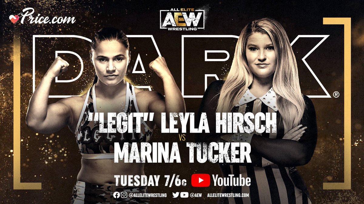 LuisQWorks's tweet photo. #LEGIT Leyla Hirsch looks to bounce back by taking on the #DetroitBarbie Marina Tucker tomorrow on #AEWDark π₯π https://t.co/oswhjiqrGx