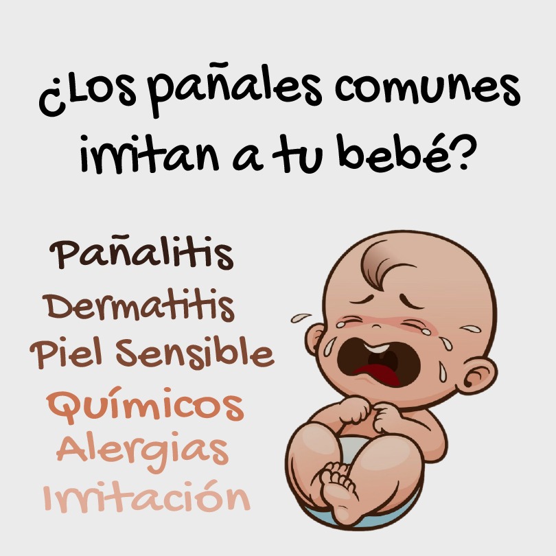 ¿La piel de tu bebé se irrita fácilmente, tiene pañalitis o alergias a causa de los pañales comunes? 😫👶🏻

¡No te preocupes que GelWear tiene la solución! 🥳💚