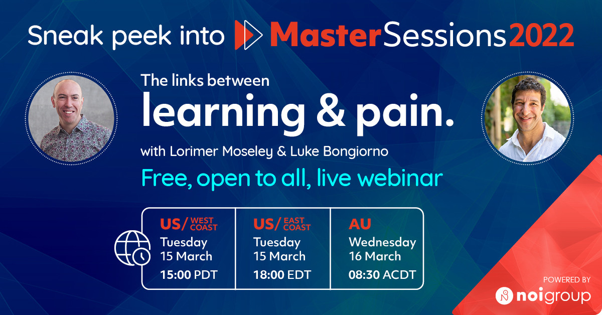 NoigroupLatAm's tweet photo. Last chance to register!

For anyone interested in pain, science, innovation, education!!

Just a reminder this event is free and accessible to everyone!

Recordings are also available if you sign up and the times do not work!

https://t.co/hoT4gwa0Fz

#MasterSessions2022 https://t.co/bc9ZtNykd4