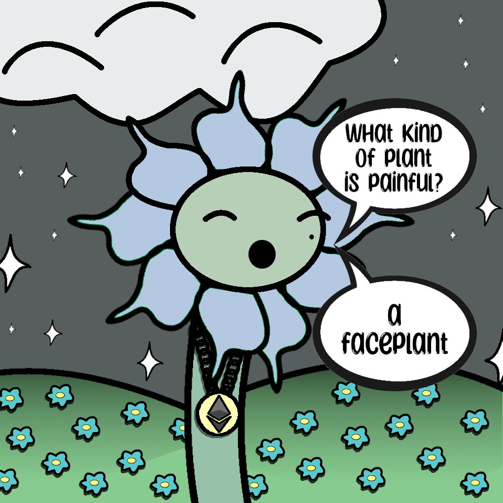 Plant_Buddies's tweet photo. A little corny joke when you're feeling a bit tired. 🌱🤣👌

#NFTs  #NFTProject https://t.co/uDvVExvZyh