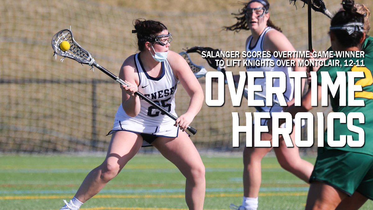 GeneseoKnights's tweet photo. WLAX: Salanger scores overtime game-winner to lift Knights over Montclair, 12-11...
https://t.co/TiuaY3WyCs
#OneKnight #d3lax #d3wlax https://t.co/P3fp67as9M