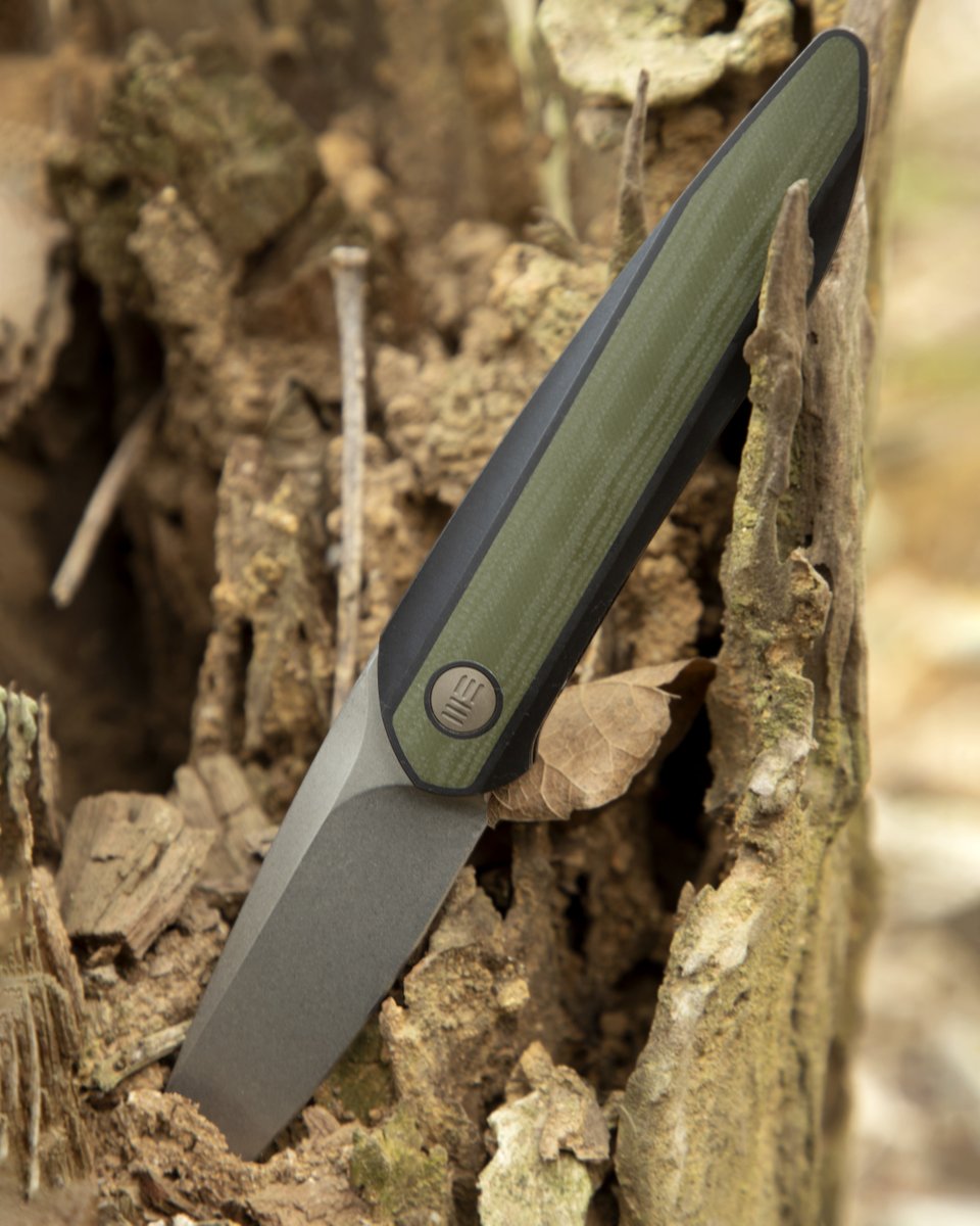 WE Knife "Black Void Opus" 🔥

*Nested Liner Lock
*Stonewashed CPM 20CV Blade
*Black Titanium Handle with Green G10 Inlay

Designed by @justinlundquist

.
.
.
#Weknife #Weknives #Knife #Knives #Blade #Blades #Knifenut #Knifeporn