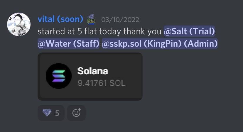 Members are building their wallets daily with our calls. 👨‍🍳

Like this tweet if you want to double your wallet! ❤️