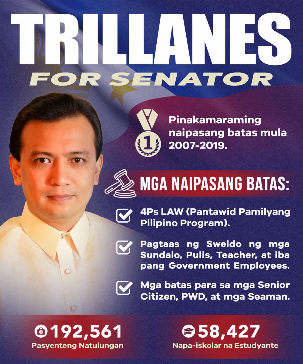 TrillanesSonny's tweet photo. #TrillanesForSenator https://t.co/AmEKjF4srM