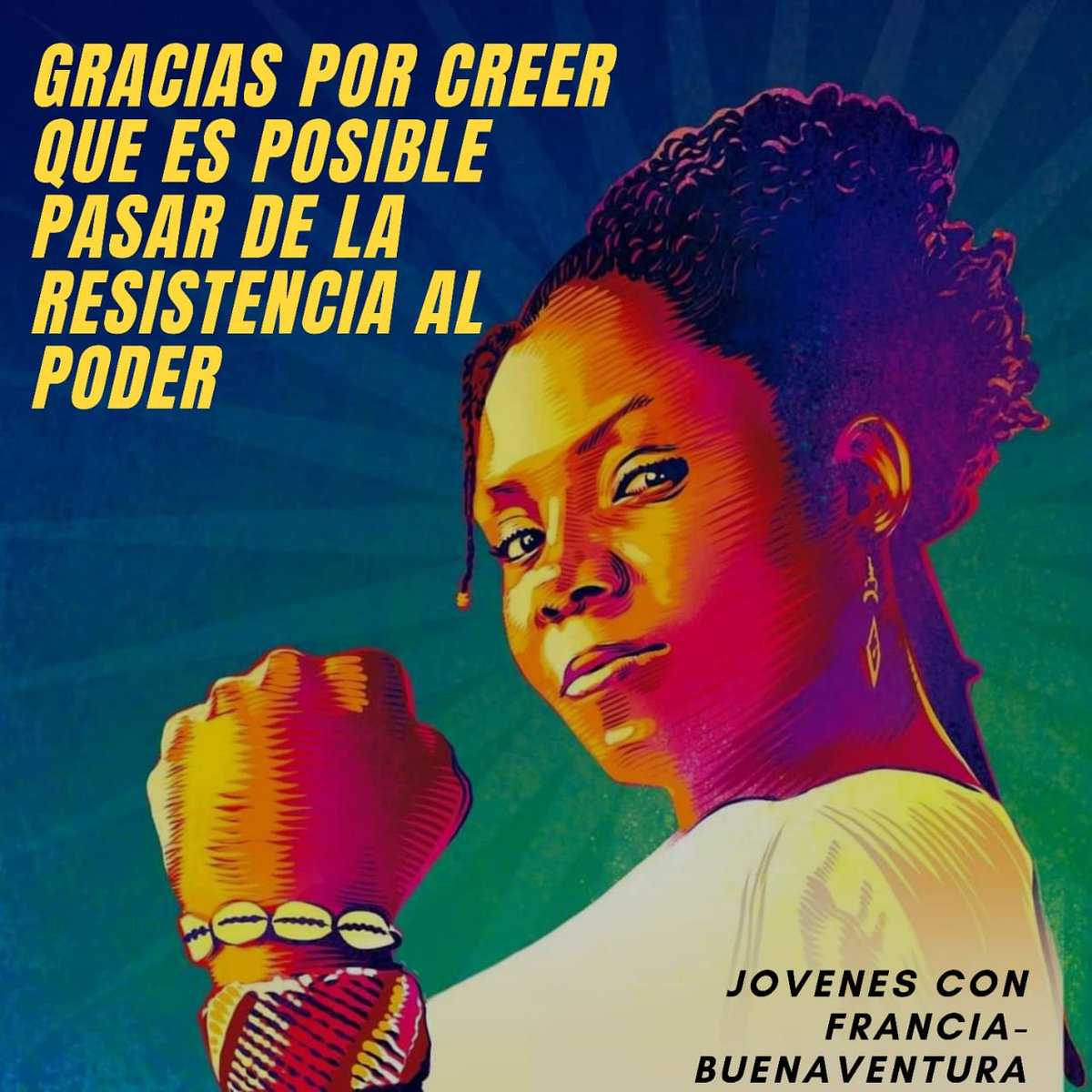 Turaconfrancia's tweet photo. Desde @Turaconfrancia, agradecemos a los 12.108 bonaverenses y  a cada uno de los 783.160 colombianos que decidieron apostarle al cambio, poner la vida en el centro y creer en un proyecto político para pasar de la resistencia al poder.
¡Seguimos! 

#FranciaMarquezHizoHistoria https://t.co/Jnqb9OGJkZ