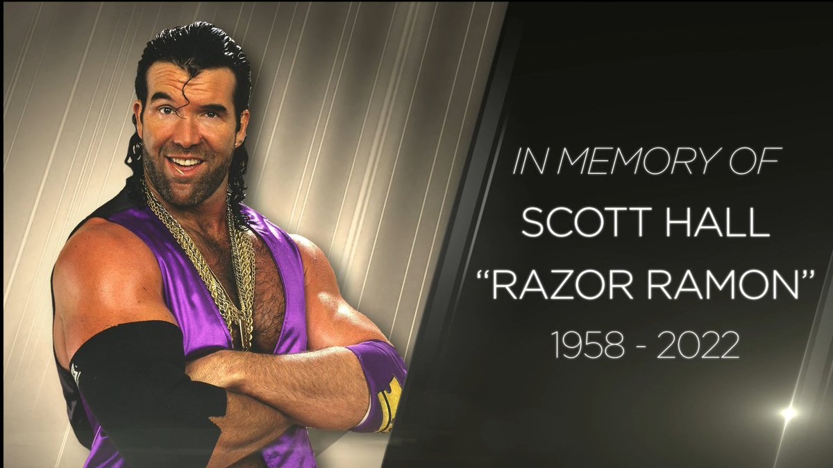 LeCatchClub's tweet photo. La #WWE vient d'annoncer que Scott Hall est décédé.

RIP Bad Guy ❤️ https://t.co/Q8iKyhaclu