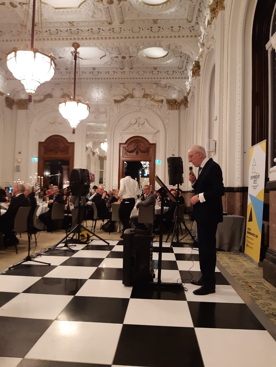 Stefardo's tweet photo. A little late to the party but what a celebration it was for #CommonwealthDay here in #Birmingham.  Fantastic event hosted by our partner the Birmingham Commonwealth Association at @GrandHotelBrum 🎉🌍🤝 @birminghamcg22 @GBCCComwealth @AsianbizChamber https://t.co/fz7BNXbSWz