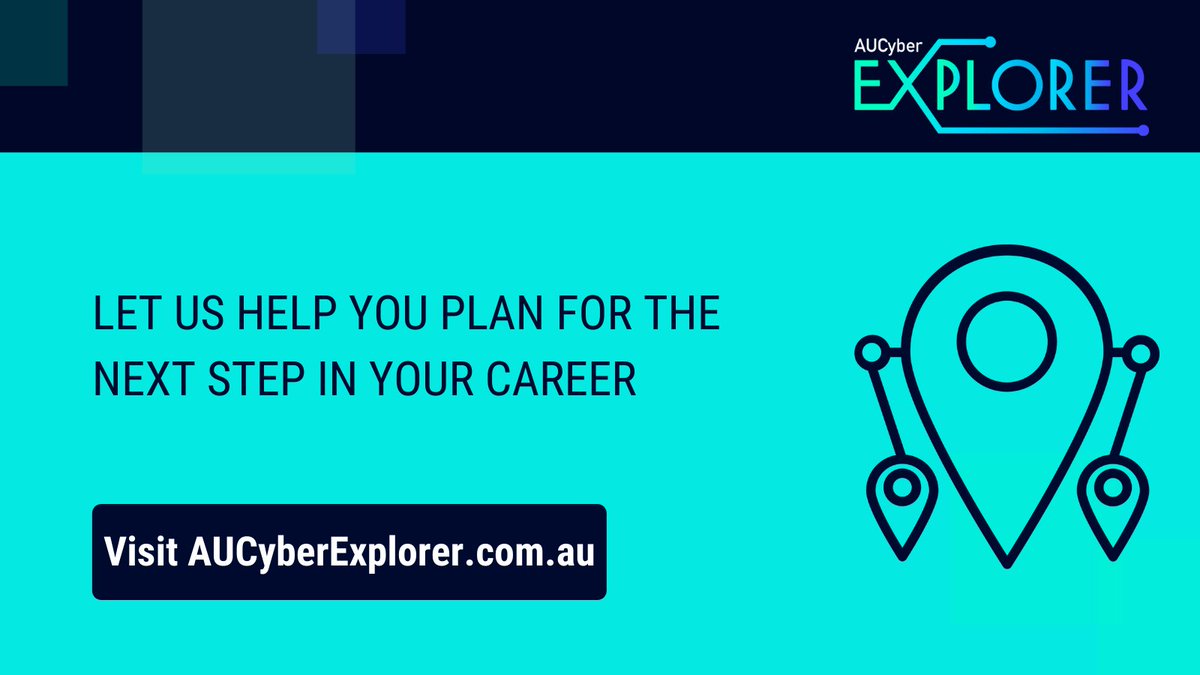What's the next step in your #cyber career? AUCyberExplorer will guide you to your next promotion! Learn what skills &amp; qualifications are required for the job of your dreams by using our career pathways tool. Learn more: hubs.ly/Q015-hf80