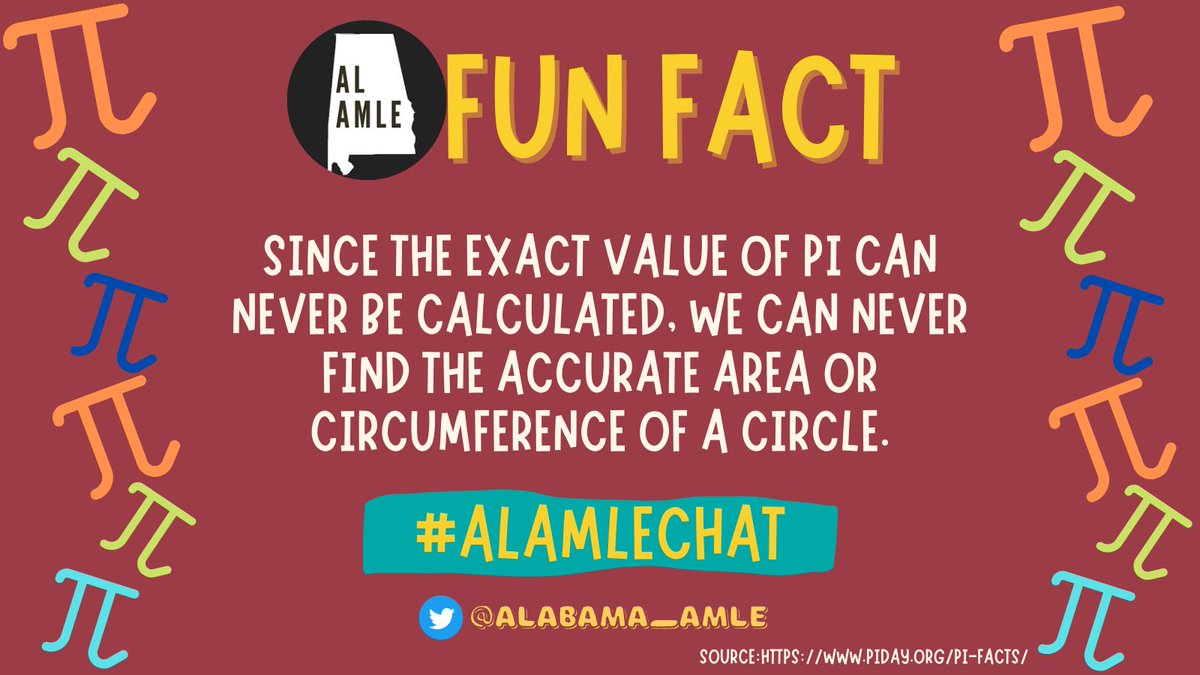 alabama_amle's tweet image. Fun Fact #2 

#ALAMLEchat #ALAMLE
