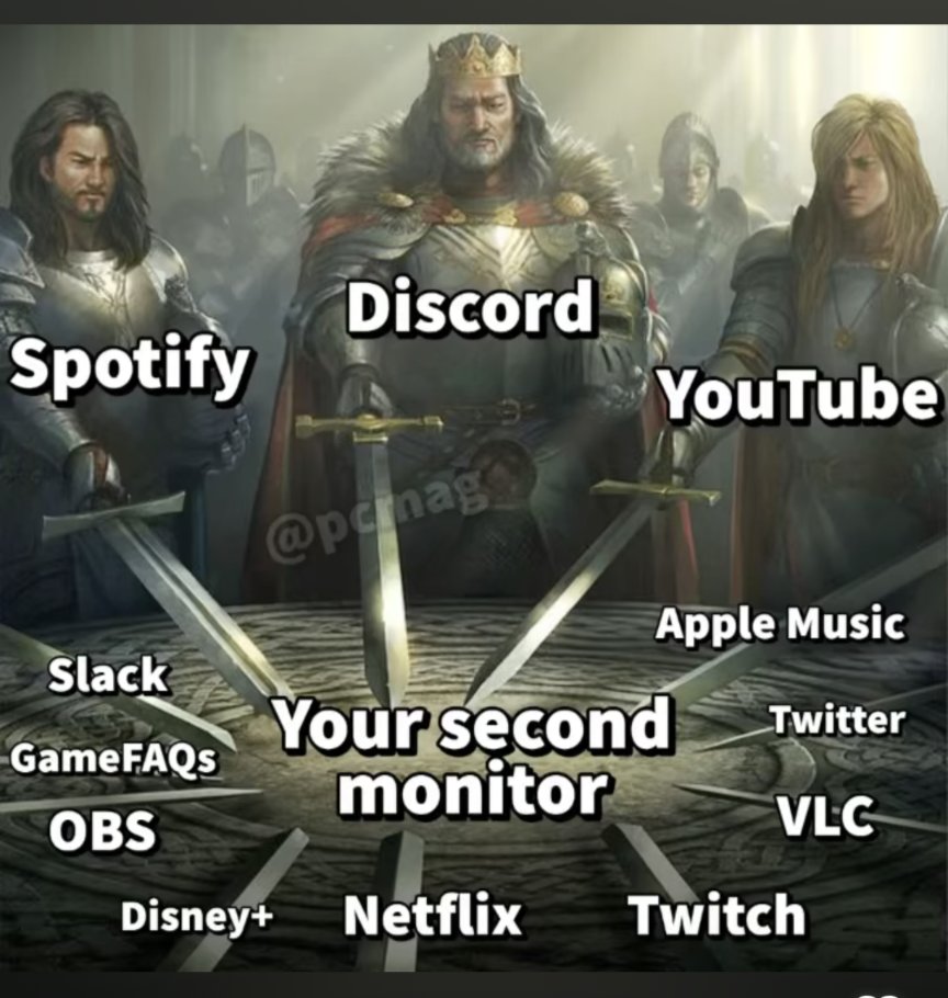 Nucl3arTurtl3's tweet image. What does your second monitor do. #secondmonitor #gamers #gaming #twitch #LiveStreaming