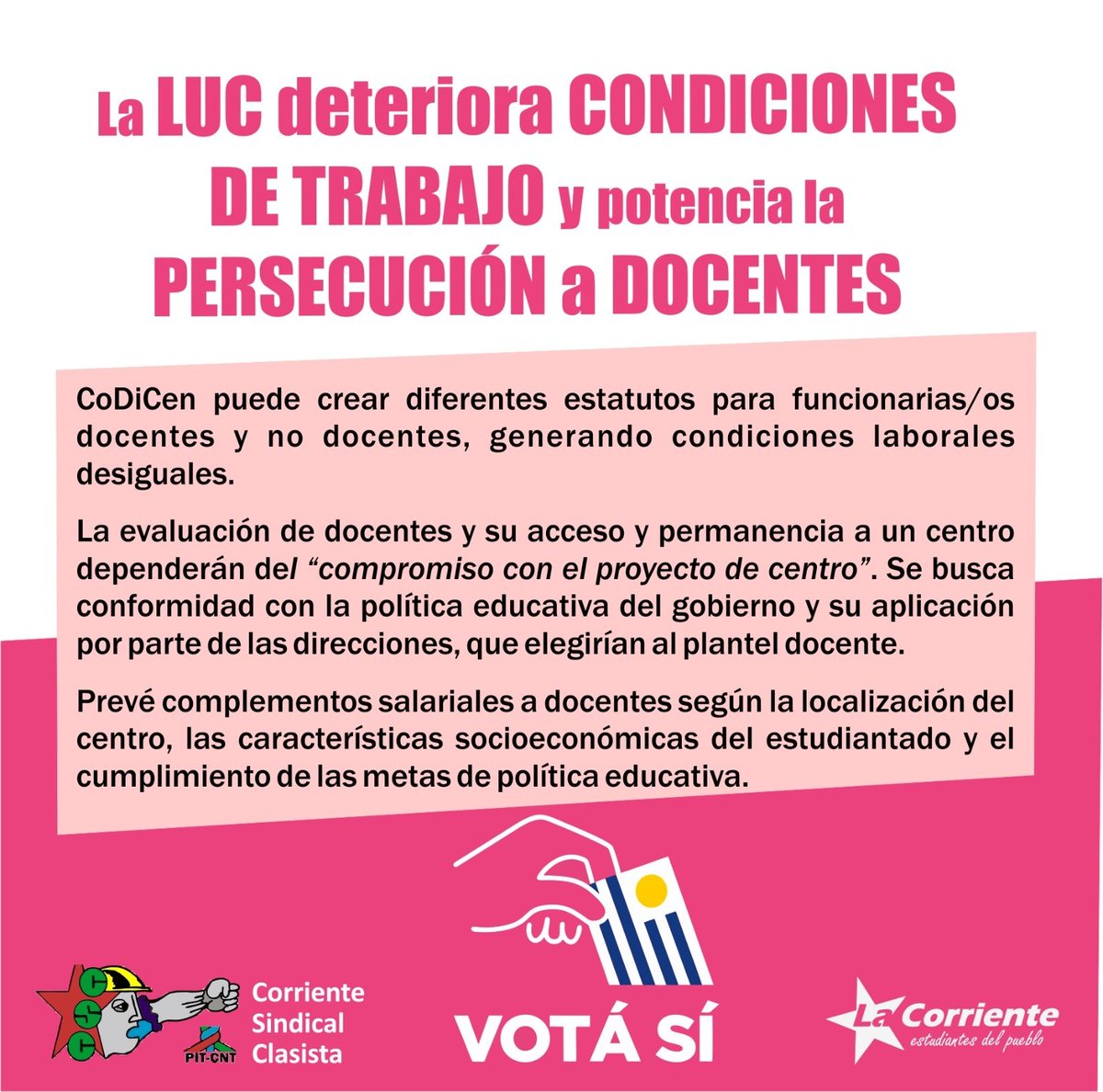 ⭐La Corriente estudiantes del pueblo tweet media