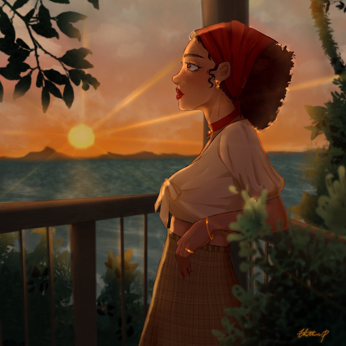 th0ttiusP's tweet photo. my take on a modern #dolores from #Encanto! 
#madrigalfamily #EncantoDisney https://t.co/oyajSmVhyk