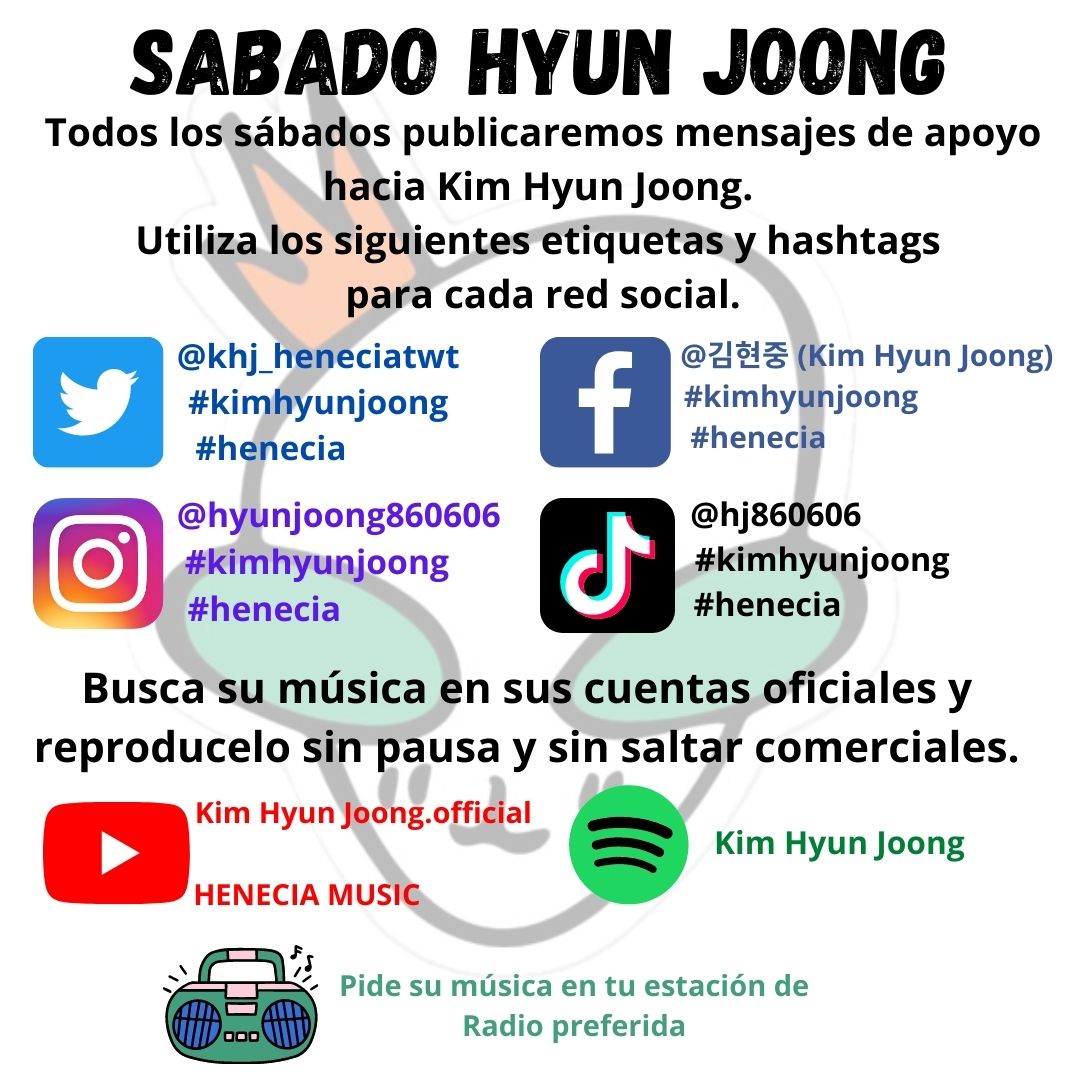 WorldHenecia's tweet photo. Let's massively support to @khj_heneciatwt  all days. He needs us. Let's make it viral.
#KimHyunJoong
#Henecia
#fandomtips https://t.co/YPDk77JvUZ