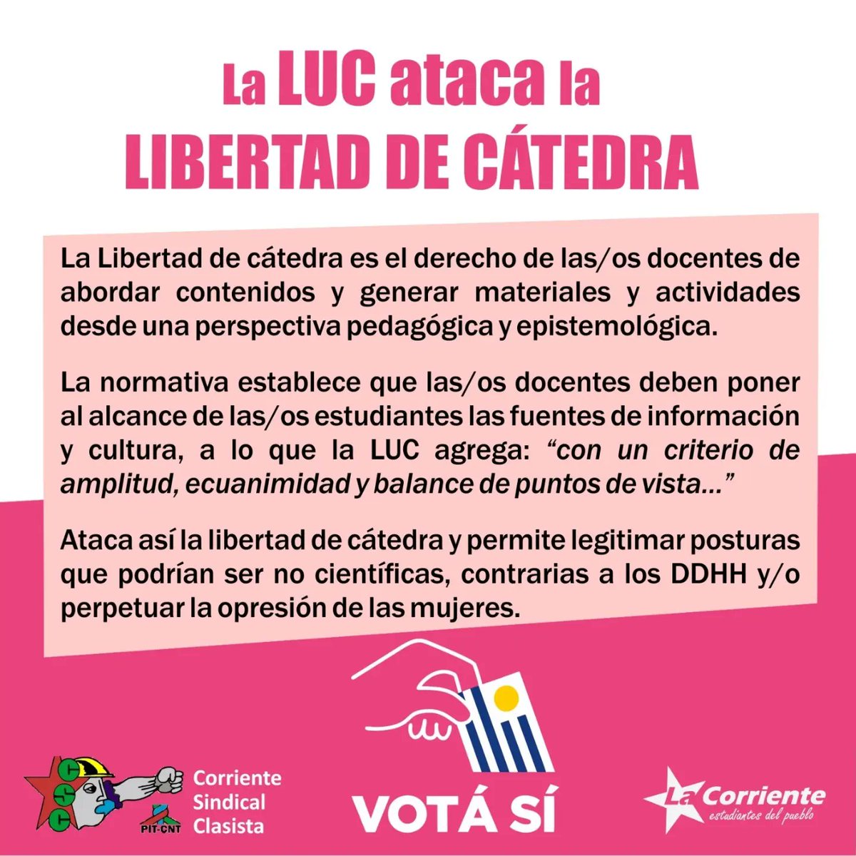 ⭐La Corriente estudiantes del pueblo tweet media