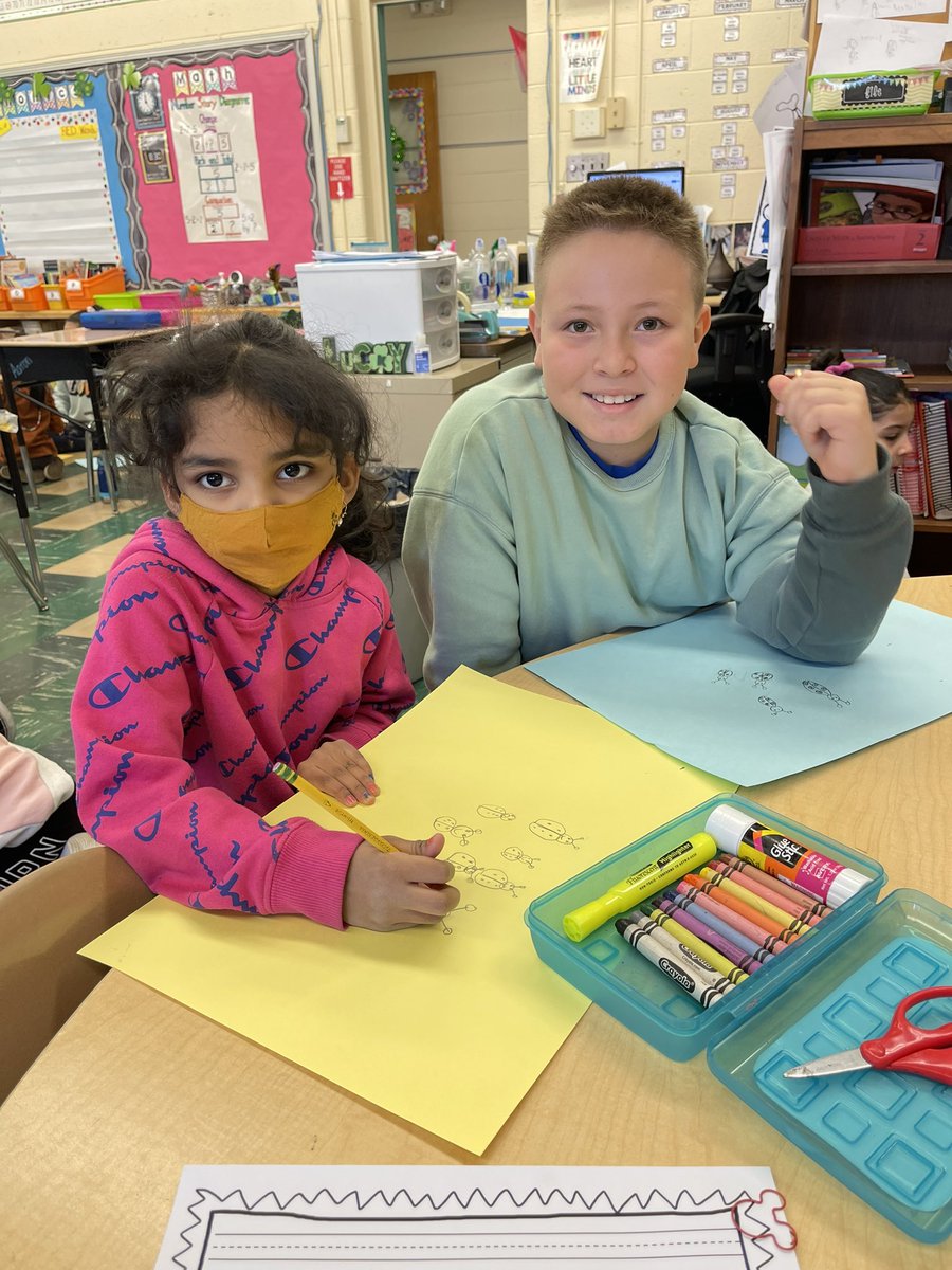 mrsditinyak's tweet photo. Happy Pi Day!  We had so much fun with our 2nd grade buddies and doing all of the amazing math activities planned for us!  Thank you @tlgmath @MrsRobalino @NMBerkley_NJ @NMSpecServ_NJ https://t.co/uHvdPtdoqK